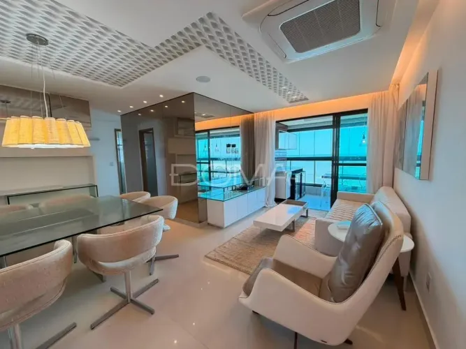 APARTAMENTO MOBILIADO EM CANDEIAS | 97 M² | 3 QUARTOS | LAZER COMPLETO