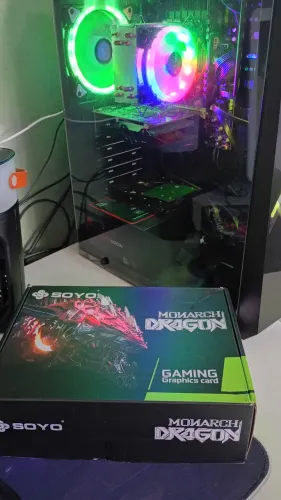 Placa de vídeo Rx550 4GB Soyo