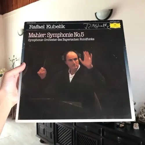 lp vinil importado - rafael kubelik mahler - symphonie no 5