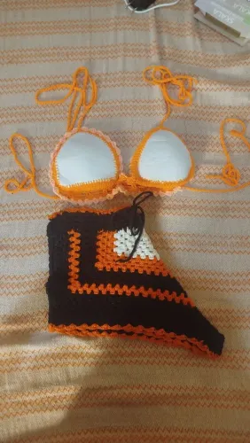 Roupas de crochê pra vender.