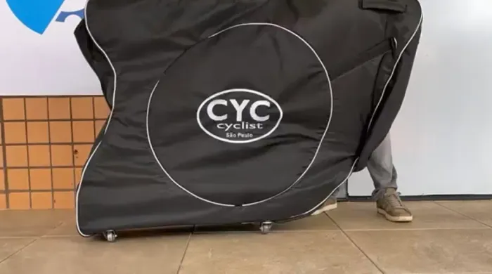 Mala para Transporte de Bicicleta CYC Cyclist | Case Bike Dobrável | Estado de Nova