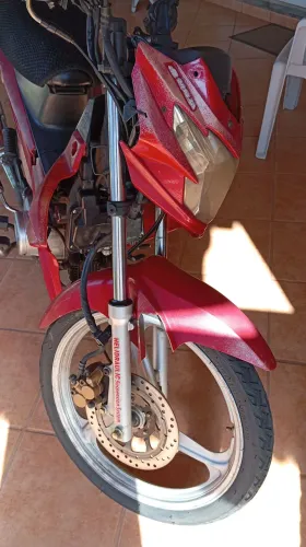 MOTO JONNY NEW HYPE50 49CC VERMELHA ANO 2012