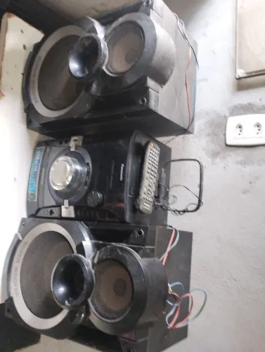 Aparelho de som Panasonic