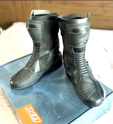 Bota Race Pro Speed Cano Longo X11 Motociclista