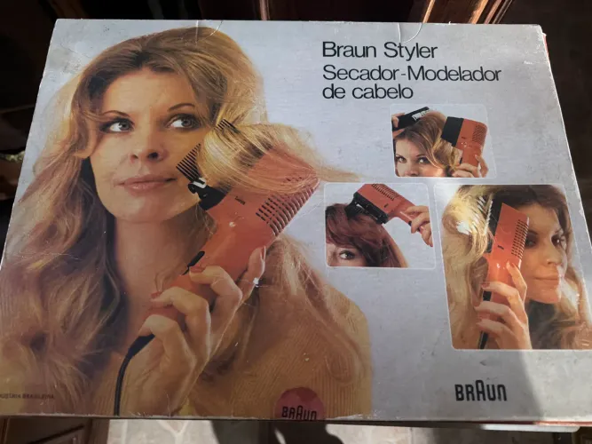 Secador de Cabelo Antigo Braun