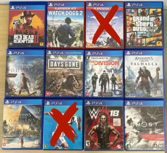 Promoção de Jogos para Playstation 3, 4, 5, Xbox One e Xbox Séries