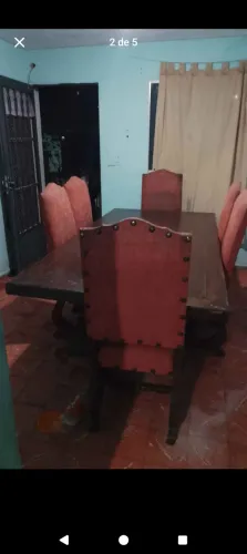 Mesa de sucupira 6 lugares