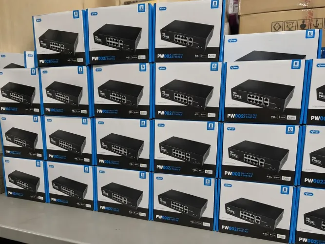 Switch PoE 8 portas GIGABIT + 2 Uplink