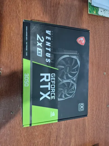 Placa de video MSI Nvidia RTX 3050 8GB VENTUS 2X- Em perfeito estado
