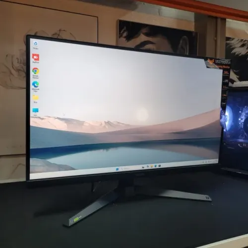 Monitor Gamer ASUS TUF 27", Full HD, 240Hz, 0.3ms, Fast IPS, VRR, Som Integrado