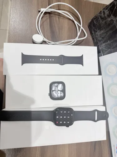 Apple Watch s11 GPS 46mm na garantia até julho de 2027