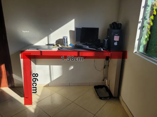 Mesa Trabalho/Lazer.