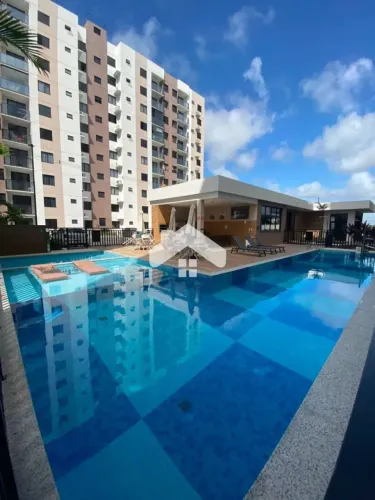 Apartamento no Lunar, 2/4, 1 suíte, 1 vaga (Condomínio incluso)  Aruana.