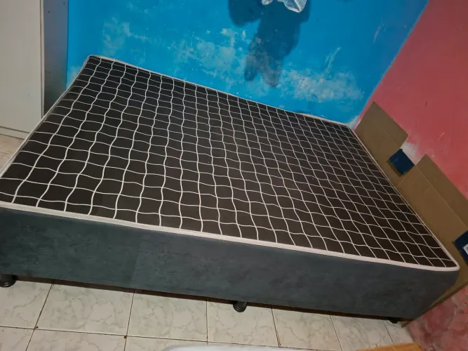 Cama box casal