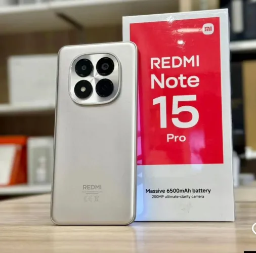 Xiaomi Note 15 Pro 4G 256GB 8GB Titanium - A pronto entrega em Curitiba e Região