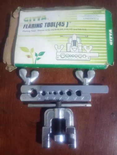 Flangeador de tubo cobre e alumínio 