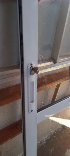 Folhas de porta balcão de alumínio 