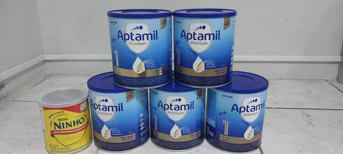 Latas de leite vazias 750g (Artesanato/Lembrança)