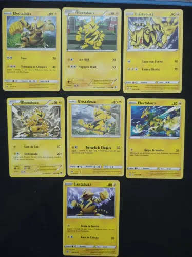 Pokémon cards Electabuzz