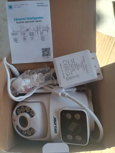 Câmera WI-FI DUPLA JORTAN IP66