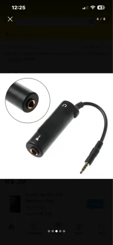 Irig para transferir áudio de celular e instrumentos 