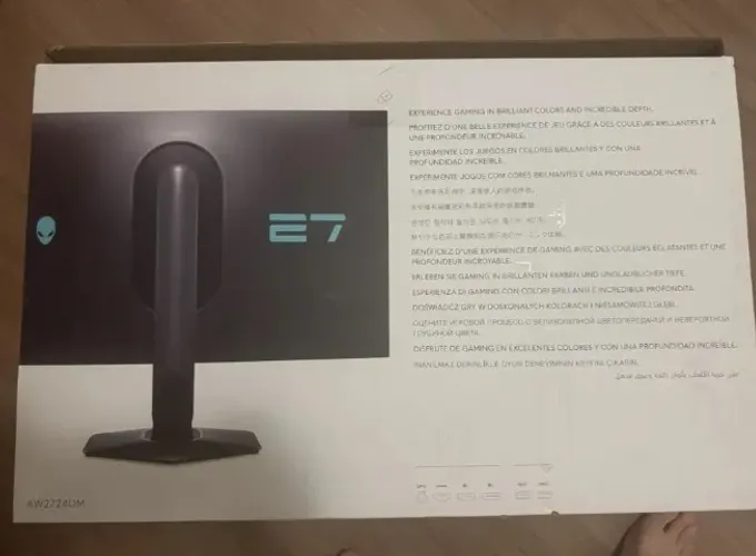 Monitor Alienware 27 polegadas QHD 180mhz, fast IPS