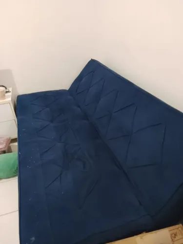 Sofá azul 