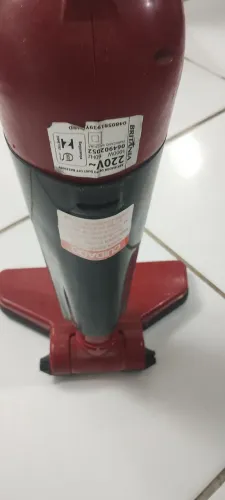 Vendo aspirador de pó mondial vermelho semi-novo