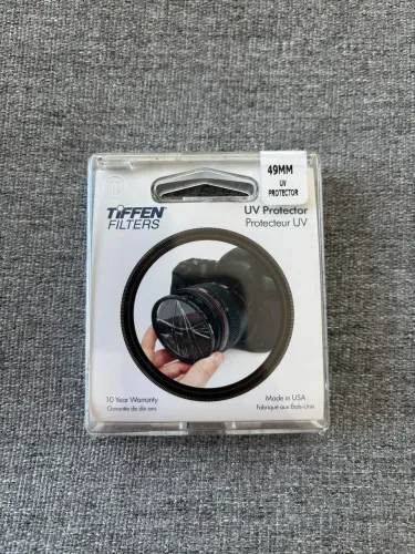 Filtro UV Tiffen 49mm Original - Na Caixa / Estado de Novo