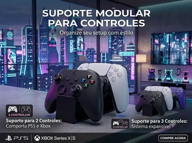 Suporte de mesa para controles de todas as marcas