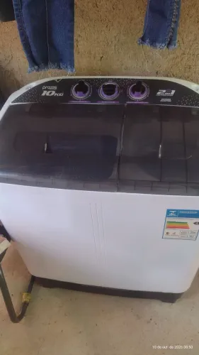 Máquina lava e centrífuga