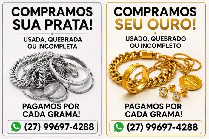 Peças em ouro