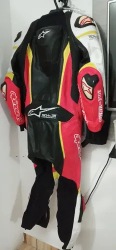 Macacão motociclista alpinestars Nissin misile 54
