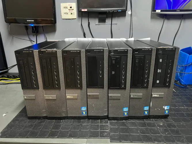 7 computadores Dell Optiplex