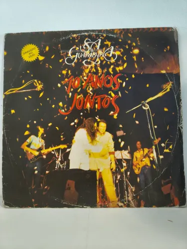 LP vinil Sá e Guarabyra 10 anos juntos, ao vivo