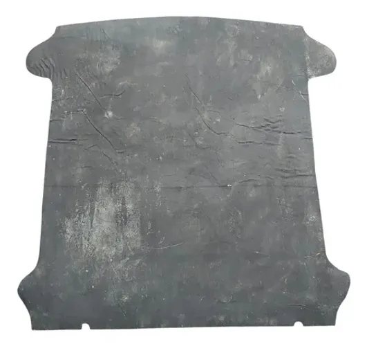 Tapete Forro Caçamba Chevrolet Montana Cabine Dupla 2024 Prateado Preto