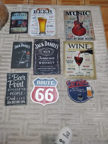 Quadros decorativos para bar