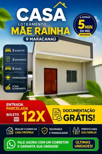 Imóvel para venda tem 100 metros quadrados com 2 quartos em Pajuçara - Maracanaú - CE