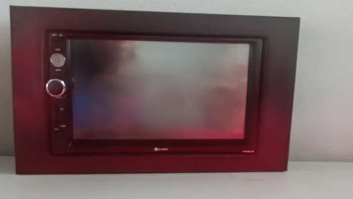 Multimídia e-tech com câmera de ré 