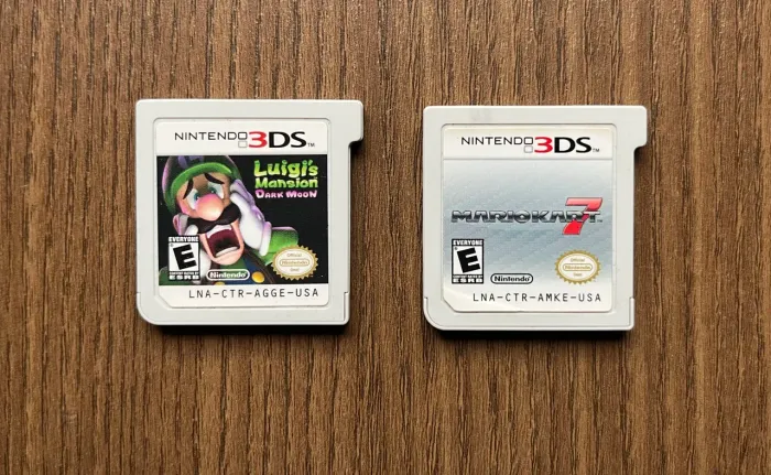 Nintendo 3DS - Mário Kart e Luigi's Mansion 