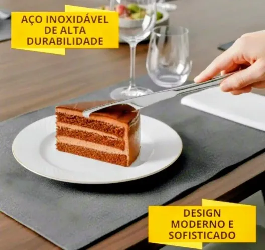 12 FACAS DE SOBREMESA LINHA CONTINENTAL