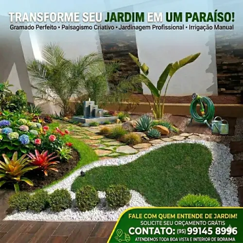 Grama Paisagismo Jardinagem