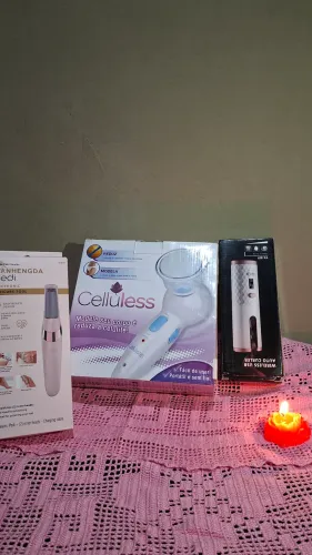 KIT produtos de beleza- Celluless, ANHENGDA PEDI, Auto Curler
