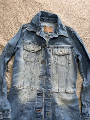 Sobretudo vestido jeans importado cavendish 40