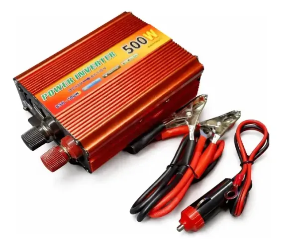 Inversor De Energia De 12v 110v 500w Pico Onda Senoidal