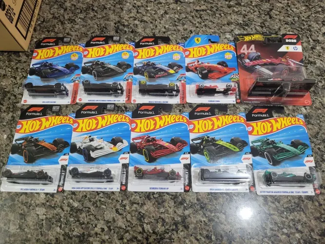 Coleção Hot Wheels F1