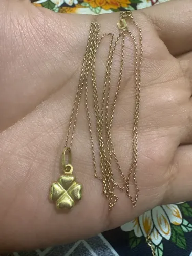 Cordão de ouro 18k 60 cm 