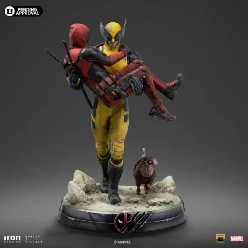 Estátua Deadpool e Wolverine 1/10 Movie - Iron Studios