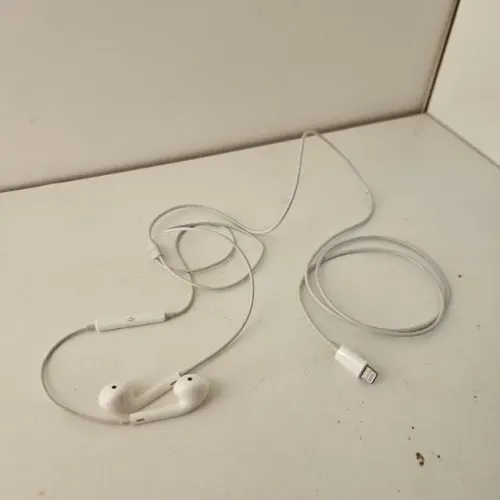 Fone De Ouvido Apple Earpods Com Conector Lightning Branco
