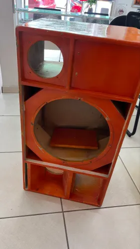 Caixa de som vazia 4 vias s 15p, m 8p